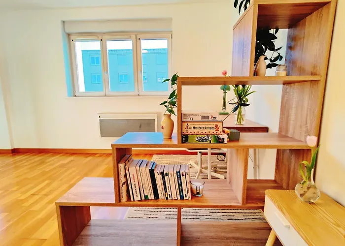 Apartmán Grand Securise Hypercentre Calme 3 Mins De La Gare Thionville